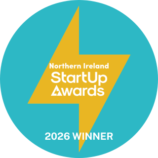 UK StartUp Awards 2026 Winner Northern Ireland badge