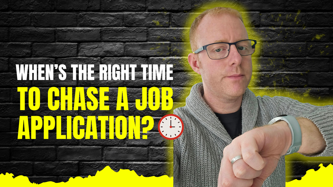 Tony McBride explains when and how to follow up on job applications and interviews